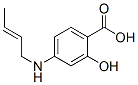 Benzoic acid, 4-(2-butenylamino)-2-hydroxy- (9CI) CAS#: 180633-25-4
