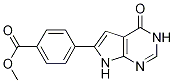 Benzoic acid, 4-(4,7-dihydro-4-oxo-3H-pyrrolo[2,3-d]pyriMidin-6-yl)-, Methyl ester CAS#: 1011716-97-4