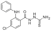 Benzoic acid, 4-chloro-2-(phenylamino)-, 2-(aminothioxomethyl)hydrazid e CAS#: 195370-32-2