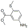Benzoic acid, 5-amino-2-(methylthio)-, methyl ester (9CI) CAS#: 191604-71-4