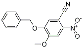 Benzonitrile, 4-Methoxy-2-nitro-5-(phenylMethoxy)- CAS#: 192869-56-0