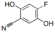 Benzonitrile, 4-fluoro-2,5-dihydroxy- (9CI) CAS#: 186590-11-4