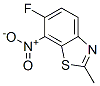 Benzothiazole, 6-fluoro-2-methyl-7-nitro- (9CI) CAS#: 188787-69-1
