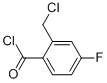 Benzoyl chloride, 2-(chloromethyl)-4-fluoro- (9CI) CAS#: 191934-71-1