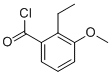 Benzoyl chloride, 2-ethyl-3-methoxy- (9CI) CAS#: 180341-36-0