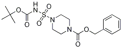 Benzyl 4-(N-(tert-butoxycarbonyl)sulfaMoyl)piperazine-1-carboxylate CAS#: 1000018-21-2