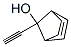 Bicyclo[2.2.1]hept-2-en-7-ol, 7-ethynyl-, syn- (9CI) CAS#: 198417-99-1