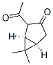 Bicyclo[3.1.0]hexan-3-one, 2-acetyl-6,6-dimethyl-, (1R,5R)- (9CI) CAS#: 197440-66-7
