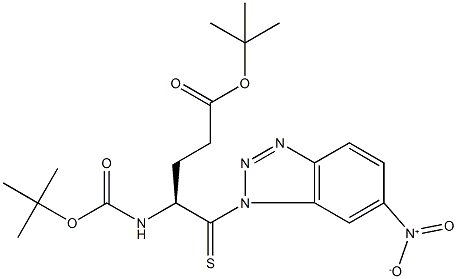 Boc-ThionoGlu(OtBu)-1-(6-nitro)benzotriazolide CAS#: 184951-90-4