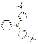 Borane, phenylbis[3-(trimethylsilyl)cyclopentadienyl]- CAS#: 190316-43-9