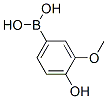 Boronic acid, (4-hydroxy-3-methoxyphenyl)- (9CI) CAS#: 182344-21-4