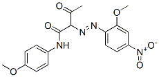 Butanamide, 2-(2-methoxy-4-nitrophenyl)azo-N-(4-methoxyphenyl)-3-oxo- CAS#: 185323-48-2