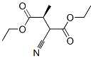 Butanedioic acid, 2-cyano-3-methyl-, diethyl ester, (3S)- (9CI) CAS#: 197852-81-6