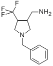 C-(1-Benzyl-4-trifluoromethyl-pyrrolidin-3-yl)-methylamine CAS#: 184845-01-0