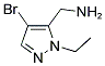C-(4-BROMO-2-ETHYL-2 H-PYRAZOL-3-YL)-METHYLAMINE CAS#: 1001500-50-0