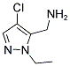 C-(4-CHLORO-2-ETHYL-2 H-PYRAZOL-3-YL)-METHYLAMINE CAS#: 1002032-40-7