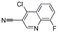 4-CHLORO-8-FLUORO-QUINOLINE-3-CARBONITRILE CAS#: 1016879-30-3