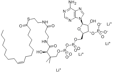 CIS-9-OCTADECENOYL COENZYME A LITHIUM SALT CAS#: 188824-37-5