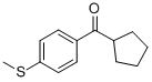 CYCLOPENTYL 4-THIOMETHYLPHENYL KETONE CAS#: 180048-75-3