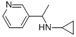 CYCLOPROPYL-(1-PYRIDIN-3-YL-ETHYL)-AMINE CAS#: 183609-12-3