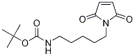 CarbaMic acid, [5-(2,5-dihydro-2,5-dioxo-1H-pyrrol-1-yl)pentyl]-, 1,1-diMethylethyl ester CAS#: 192212-24-1