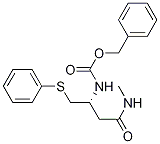 CarbaMic acid, N-[(1R)-3-(MethylaMino)-3-oxo-1-[(phenylthio)Methyl]propyl]-, phenylMethyl ester CAS#: 1012059-96-9