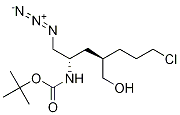 CarbaMic acid, N-[(1S,3R)-1-(azidoMethyl)-6-chloro-3-(hydroxyMethyl)hexyl]-, 1,1-diMethylethyl ester CAS#: 1013937-97-7