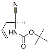 Carbamic acid, (1-cyano-1-methyl-3-butenyl)-, 1,1-dimethylethyl ester, (S)- CAS#: 188183-42-8