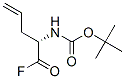 Carbamic acid, [1-(fluorocarbonyl)-3-butenyl]-, 1,1-dimethylethyl ester, (S)- CAS#: 193814-78-7