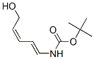 Carbamic acid, [(1E,3Z)-5-hydroxy-1,3-pentadienyl]-, 1,1-dimethylethyl ester CAS#: 183622-07-3