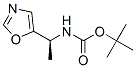 Carbamic acid, [(1S)-1-(5-oxazolyl)ethyl]-, 1,1-dimethylethyl ester (9CI) CAS#: 196819-41-7