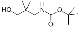 Carbamic acid, (3-hydroxy-2,2-dimethylpropyl)-, 1,1-dimethylethyl ester (9CI) CAS#: 184357-44-6