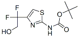 Carbamic  acid,  [4-(1,1-difluoro-2-hydroxyethyl)-2-thiazolyl]-,  1,1-dimethylethyl  ester  (9CI) CAS#: 180207-42-5