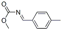 Carbamic  acid,  N-[(4-methylphenyl)methylene]-,  methyl  ester CAS#: 199604-16-5