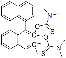 Carbamothioic acid, dimethyl-, O,O-(3,3-dimethyl1,1-binaphthalene-2,2-diyl) ester CAS#: 190841-66-8