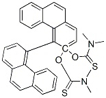 Carbamothioic acid, dimethyl-, O,O-4,4-biphenanthrene-3,3-diyl ester CAS#: 191159-15-6