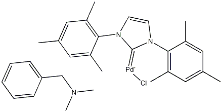 Chloro[(1,3-dimesitylimidazol-2-ylidene)(N,N-dimethylbenzylamine)palladium(II)] CAS#: 1058661-78-1