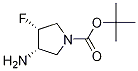 Cis-tert-butyl3-amino-4-fluoropyrrolidine-1-carboxylate CAS#: 1009075-48-2