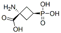 Cyclobutanecarboxylic acid, 1-amino-3-phosphono-, cis- (9CI) CAS#: 189143-40-6