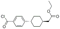 Cyclohexaneacetic acid, 4-[4-(chlorocarbonyl)phenyl]-, ethyl ester, trans- CAS#: 1031336-68-1