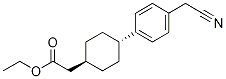 Cyclohexaneacetic acid, 4-[4-(cyanoMethyl)phenyl]-, ethyl ester, trans- CAS#: 1031336-85-2