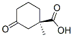 Cyclohexanecarboxylic acid, 1-methyl-3-oxo-, (R)- (9CI) CAS#: 192433-20-8