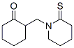 Cyclohexanone,  2-[(2-thioxo-1-piperidinyl)methyl]- CAS#: 189940-42-9