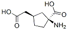 Cyclopentaneacetic acid, 3-amino-3-carboxy-, (1R-trans)- (9CI) CAS#: 194785-84-7