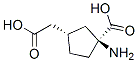 Cyclopentaneacetic acid, 3-amino-3-carboxy-, (1S-cis)- (9CI) CAS#: 194785-80-3