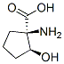 Cyclopentanecarboxylic acid, 1-amino-2-hydroxy-, (1R,2S)- (9CI) CAS#: 197247-90-8
