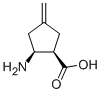 Cyclopentanecarboxylic acid, 2-amino-4-methylene-, (1R,2S)- (9CI) CAS#: 198022-65-0