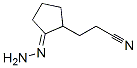 Cyclopentanepropanenitrile, 2-hydrazono- (9CI) CAS#: 185013-66-5