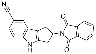 Cyclopent[b]indole-7-carbonitrile, 2-(1,3-dihydro-1,3-dioxo-2H-isoindol-2-yl)-1,2,3,4-tetrahydro- CAS#: 1029691-07-3
