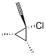 Cyclopropane, 1-chloro-1-ethynyl-2,3-dimethyl-, (1alpha,2alpha,3alpha)- (9CI) CAS#: 178899-47-3
